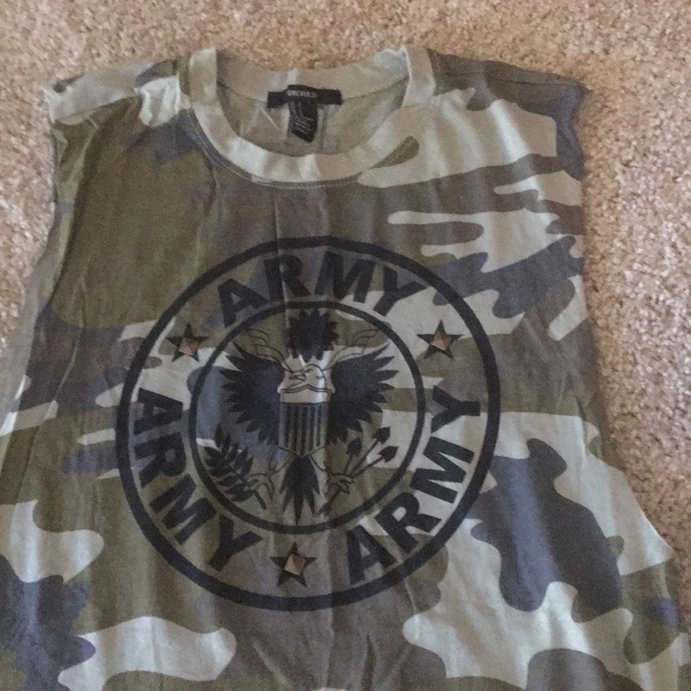 F21 Army muscle tank - camo